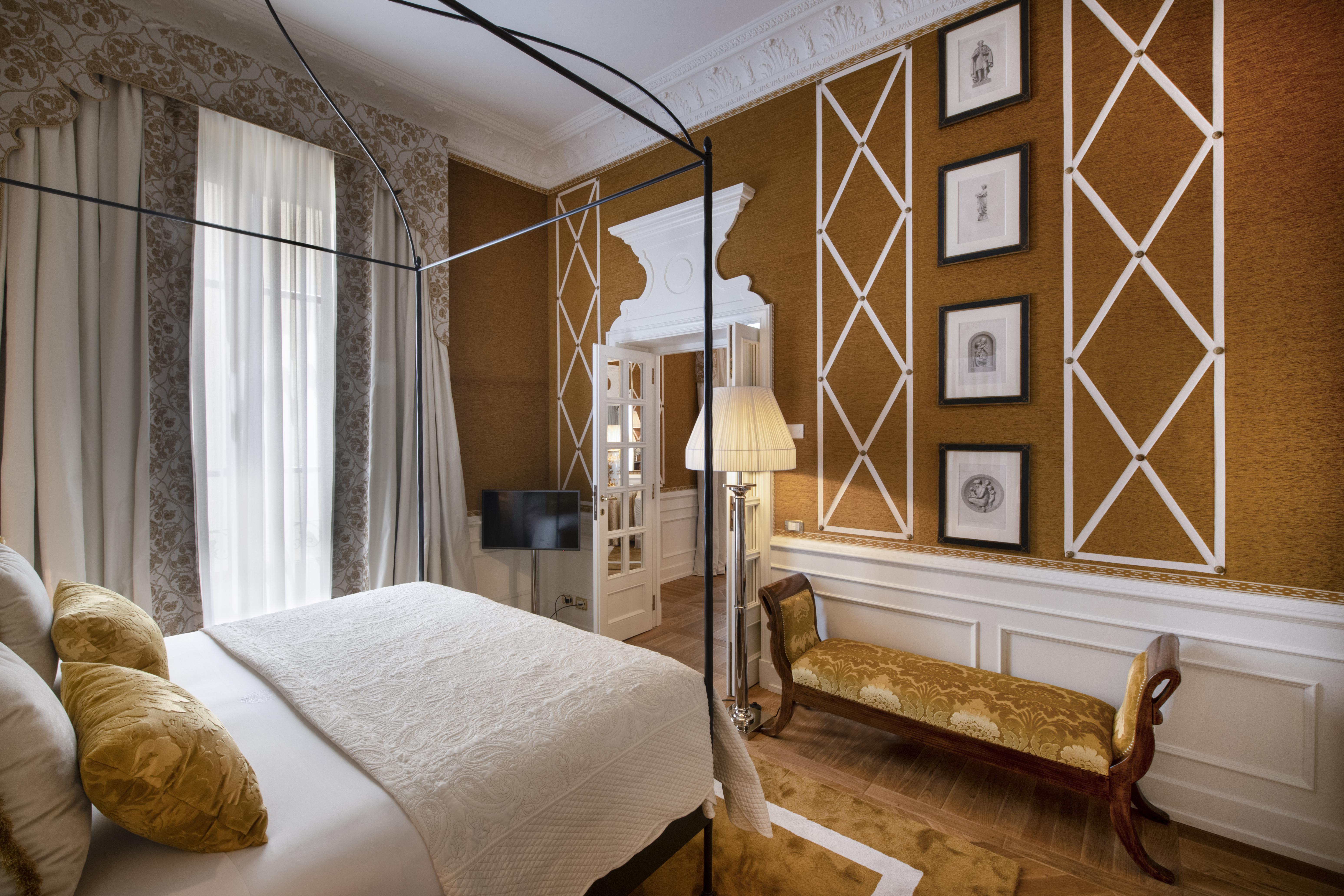 เฮลเวเชียแอนด์บริสตอล - สตาร์โฮเต็ล กอลเลซิโอเน Hotel ฟลอเรนซ์ ภายนอก รูปภาพ A room at the hotel