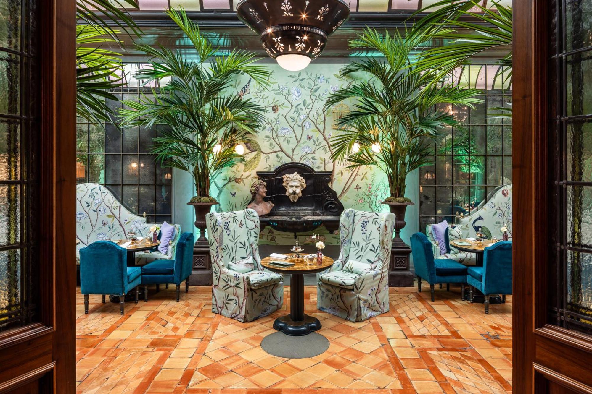 เฮลเวเชียแอนด์บริสตอล - สตาร์โฮเต็ล กอลเลซิโอเน Hotel ฟลอเรนซ์ ภายนอก รูปภาพ The interior of the restaurant