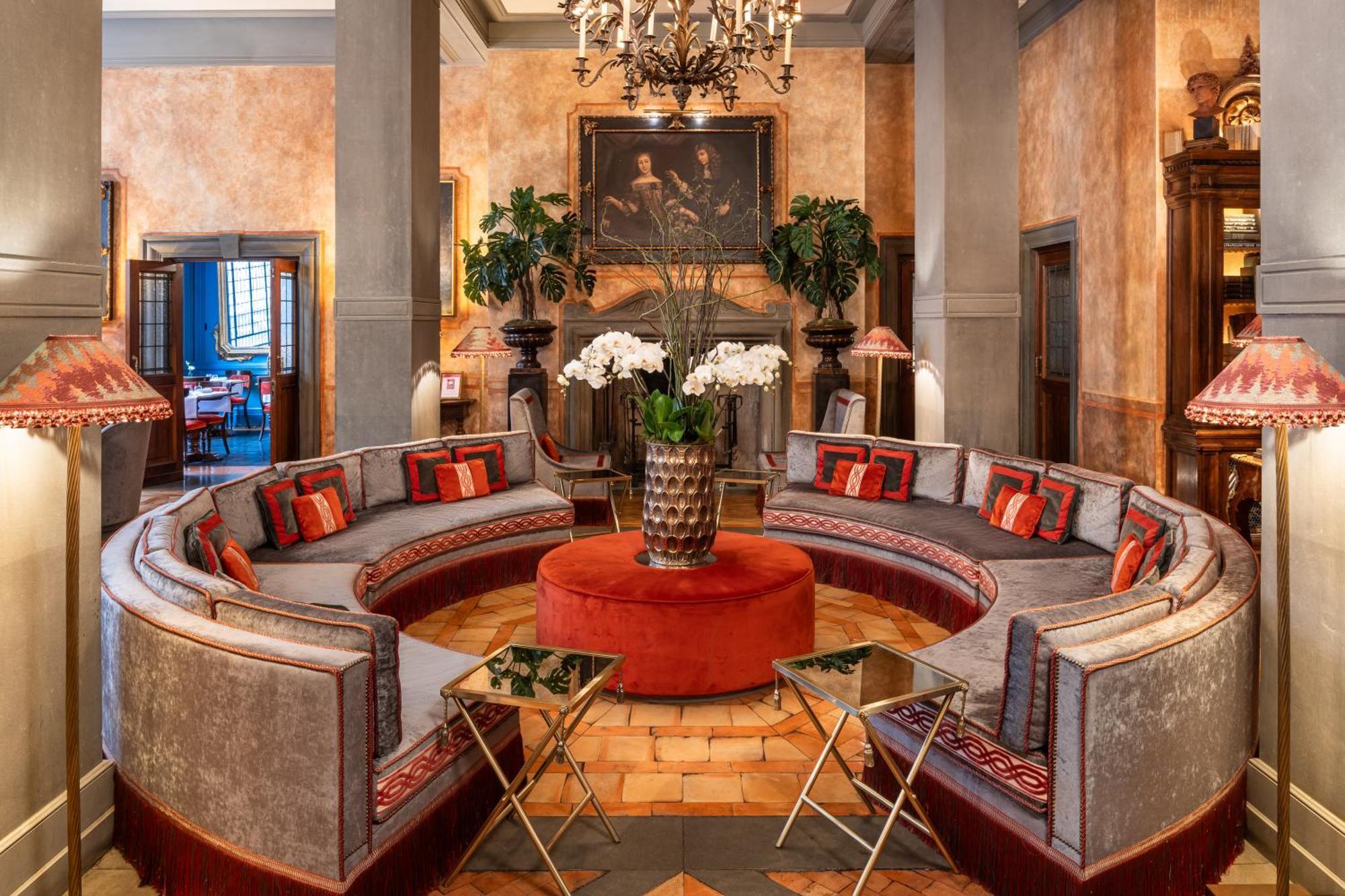 เฮลเวเชียแอนด์บริสตอล - สตาร์โฮเต็ล กอลเลซิโอเน Hotel ฟลอเรนซ์ ภายนอก รูปภาพ The lobby of the hotel